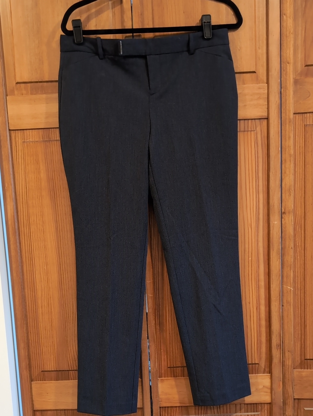 Calvin Klein Black Straight Leg Dress Pants